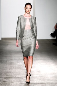 Rolando Santana, Spring/Summer 2012. New York Fashion Week Spring/Summer 2012. [Photo by Joe Kohen/Getty Images]