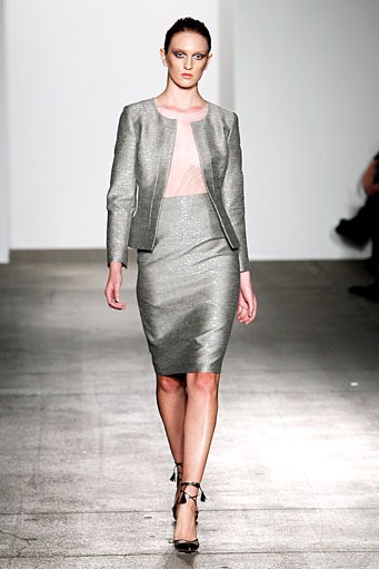 Rolando Santana, Spring/Summer 2012. New York Fashion Week Spring/Summer 2012. [Photo by Joe Kohen/Getty Images]