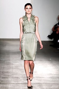 Rolando Santana, Spring/Summer 2012. New York Fashion Week Spring/Summer 2012. [Photo by Joe Kohen/Getty Images]