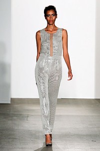 Rolando Santana, Spring/Summer 2012. New York Fashion Week Spring/Summer 2012. [Photo by Joe Kohen/Getty Images]