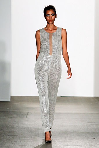 Rolando Santana, Spring/Summer 2012. New York Fashion Week Spring/Summer 2012. [Photo by Joe Kohen/Getty Images]
