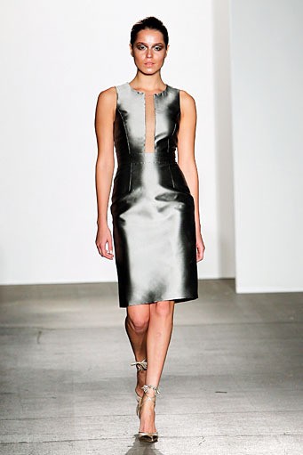 Rolando Santana, Spring/Summer 2012. New York Fashion Week Spring/Summer 2012. [Photo by Joe Kohen/Getty Images]