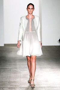 Rolando Santana, Spring/Summer 2012. New York Fashion Week Spring/Summer 2012. [Photo by Joe Kohen/Getty Images]