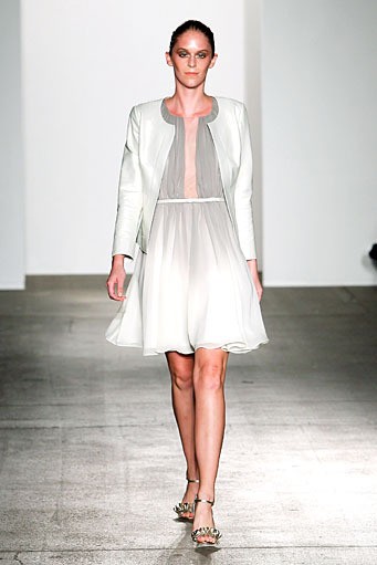 Rolando Santana, Spring/Summer 2012. New York Fashion Week Spring/Summer 2012. [Photo by Joe Kohen/Getty Images]