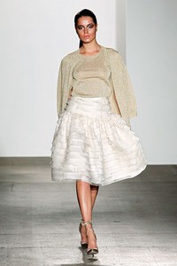 Rolando Santana, Spring/Summer 2012. New York Fashion Week Spring/Summer 2012. [Photo by Joe Kohen/Getty Images]