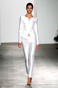Rolando Santana, Spring/Summer 2012. New York Fashion Week Spring/Summer 2012. [Photo by Joe Kohen/Getty Images]