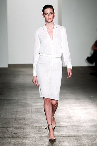 Rolando Santana, Spring/Summer 2012. New York Fashion Week Spring/Summer 2012. [Photo by Joe Kohen/Getty Images]