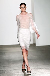 Rolando Santana, Spring/Summer 2012. New York Fashion Week Spring/Summer 2012. [Photo by Joe Kohen/Getty Images]