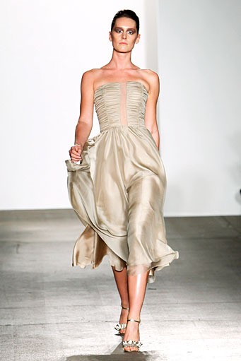 Rolando Santana, Spring/Summer 2012. New York Fashion Week Spring/Summer 2012. [Photo by Joe Kohen/Getty Images]