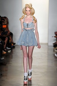 Jeremy Scott. Spring/Summer 2012. New York Fashion Week ss 2012. [Photo by Slaven Vlasic/Getty Images]