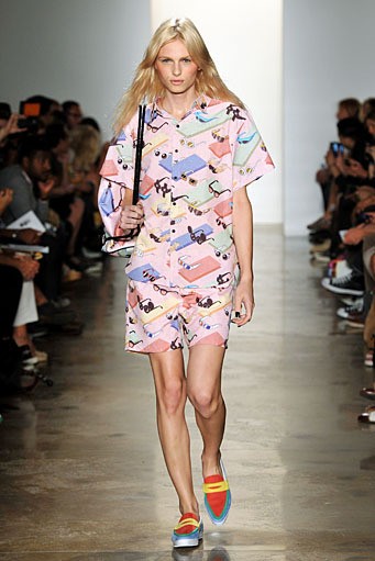 Jeremy Scott. Spring/Summer 2012. New York Fashion Week ss 2012. [Photo by Slaven Vlasic/Getty Images]