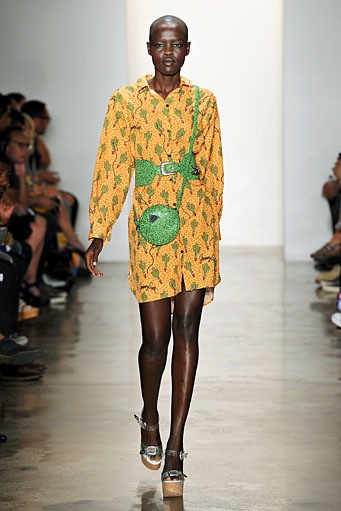 Jeremy Scott. Spring/Summer 2012. New York Fashion Week ss 2012. [Photo by Slaven Vlasic/Getty Images]