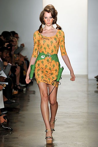Jeremy Scott. Spring/Summer 2012. New York Fashion Week ss 2012. [Photo by Slaven Vlasic/Getty Images]
