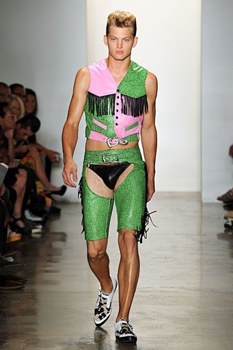 Jeremy Scott. Spring/Summer 2012. New York Fashion Week ss 2012. [Photo by Slaven Vlasic/Getty Images]