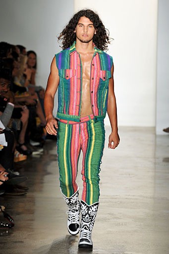 Jeremy Scott. Spring/Summer 2012. New York Fashion Week ss 2012. [Photo by Slaven Vlasic/Getty Images]