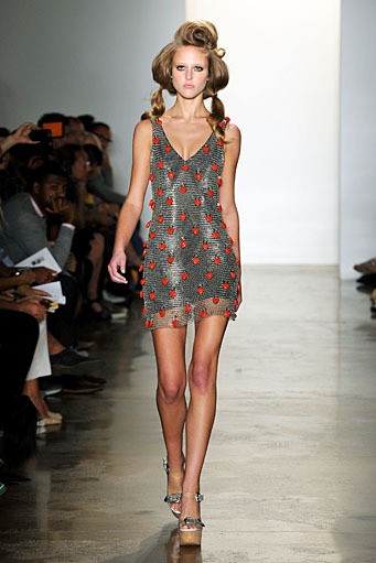 Jeremy Scott. Spring/Summer 2012. New York Fashion Week ss 2012. [Photo by Slaven Vlasic/Getty Images]