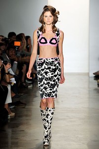 Jeremy Scott. Spring/Summer 2012. New York Fashion Week ss 2012. [Photo by Slaven Vlasic/Getty Images]