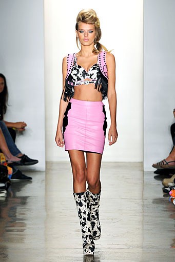 Jeremy Scott. Spring/Summer 2012. New York Fashion Week ss 2012. [Photo by Slaven Vlasic/Getty Images]