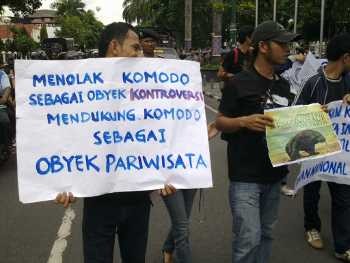 Mahasiswa NTT di Yogya Dukung Komodo Masuk New7Wonders