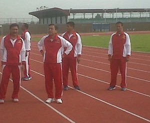 Di Arena SEA Games Palembang, Wapres Jajal Atletik Hingga Tinju