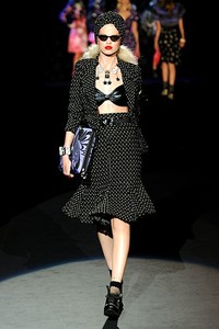 Anna Sui. New York Fashion Week Spring/Summer 2012. New York Fashion Week SS 2012. [Photo by Frazer Harrison/Getty Images for Mercedes-Benz Fashion Week]