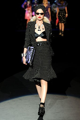 Anna Sui. New York Fashion Week Spring/Summer 2012. New York Fashion Week SS 2012. [Photo by Frazer Harrison/Getty Images for Mercedes-Benz Fashion Week]