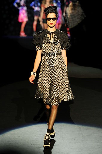 Anna Sui. New York Fashion Week Spring/Summer 2012. New York Fashion Week SS 2012. [Photo by Frazer Harrison/Getty Images for Mercedes-Benz Fashion Week]