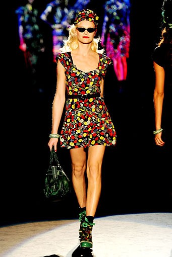 Anna Sui. New York Fashion Week Spring/Summer 2012. New York Fashion Week SS 2012. [Photo by Frazer Harrison/Getty Images for Mercedes-Benz Fashion Week]