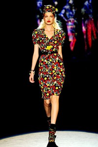 Anna Sui. New York Fashion Week Spring/Summer 2012. New York Fashion Week SS 2012. [Photo by Frazer Harrison/Getty Images for Mercedes-Benz Fashion Week]