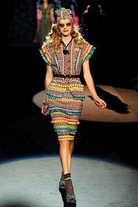 Anna Sui. New York Fashion Week Spring/Summer 2012. New York Fashion Week SS 2012. [Photo by Frazer Harrison/Getty Images for Mercedes-Benz Fashion Week]