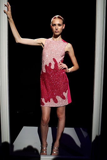 Pamella Roland, Spring/Summer 2012. New York Fashion Week Spring/Summer 2012. [Photo by Dario Cantatore/Getty Images for Pamella Roland]