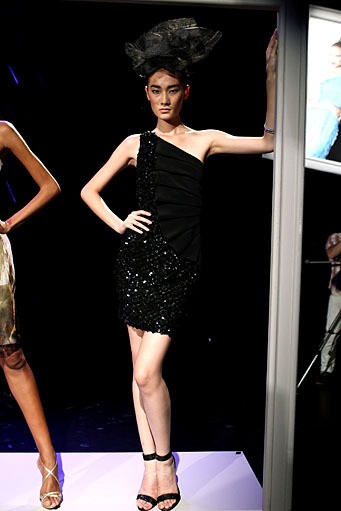 Pamella Roland, Spring/Summer 2012. New York Fashion Week Spring/Summer 2012. [Photo by Dario Cantatore/Getty Images for Pamella Roland]