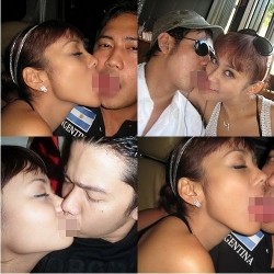 Foto Ciuman Hot Anita Hara dengan Seorang Pria Beredar