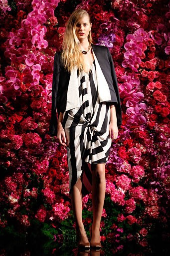 Juan Carlos Obando, Spring/Summer 2012. New York Fashion Week Spring/Summer 2012. [Photo by Cindy Ord/Getty Images for Mercedes-Benz Fashion Week]