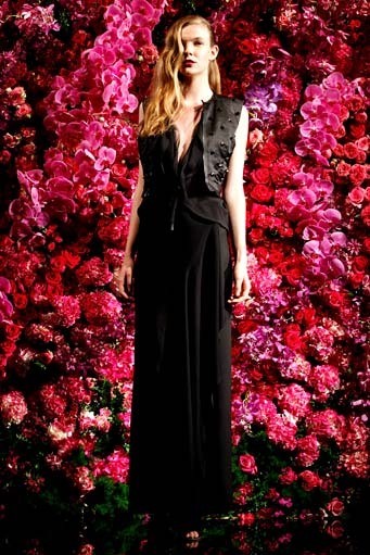 Juan Carlos Obando, Spring/Summer 2012. New York Fashion Week Spring/Summer 2012. [Photo by Cindy Ord/Getty Images for Mercedes-Benz Fashion Week]