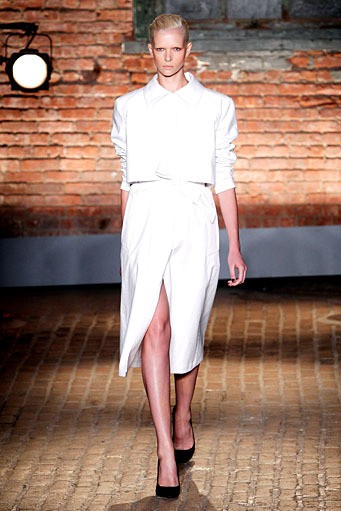 Yigal Azrouel, Spring/Summer 2012. New York Fashion Week Spring/Summer 2012. [Photo by Joe Kohen/Getty Images]