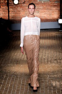 Yigal Azrouel, Spring/Summer 2012. New York Fashion Week Spring/Summer 2012. [Photo by Joe Kohen/Getty Images]