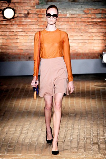Yigal Azrouel, Spring/Summer 2012. New York Fashion Week Spring/Summer 2012. [Photo by Joe Kohen/Getty Images]