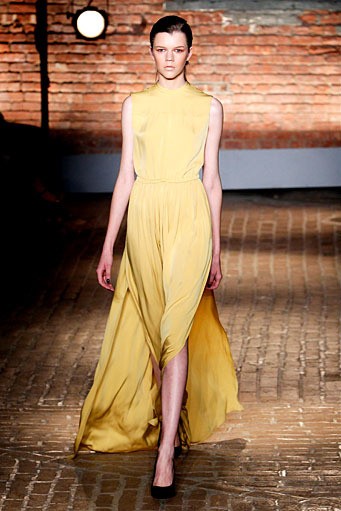 Yigal Azrouel, Spring/Summer 2012. New York Fashion Week Spring/Summer 2012. [Photo by Joe Kohen/Getty Images]