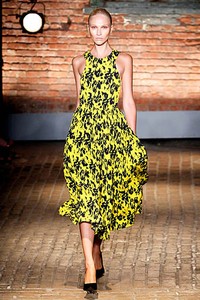 Yigal Azrouel, Spring/Summer 2012. New York Fashion Week Spring/Summer 2012. [Photo by Joe Kohen/Getty Images]