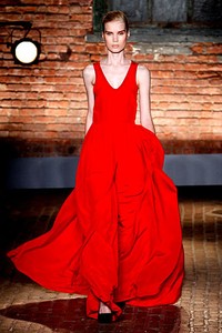 Yigal Azrouel, Spring/Summer 2012. New York Fashion Week Spring/Summer 2012. [Photo by Joe Kohen/Getty Images]