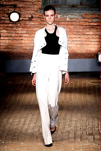 Yigal Azrouel, Spring/Summer 2012. New York Fashion Week Spring/Summer 2012. [Photo by Joe Kohen/Getty Images]