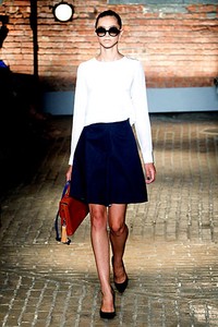 Yigal Azrouel, Spring/Summer 2012. New York Fashion Week Spring/Summer 2012. [Photo by Joe Kohen/Getty Images]