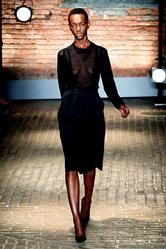 Yigal Azrouel, Spring/Summer 2012. New York Fashion Week Spring/Summer 2012. [Photo by Joe Kohen/Getty Images]