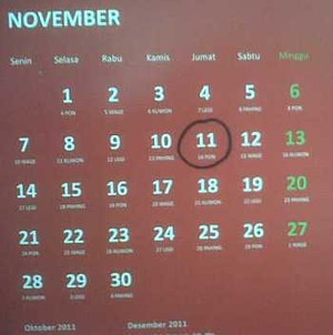 Tanggal Cantik 11/11/11 Tak Selalu Baik Menurut Feng Shui