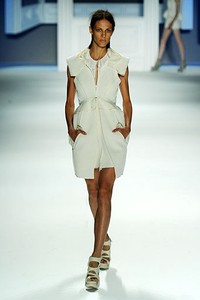 Vera Wang, Spring/Summer 2012. New York Fashion Week Spring/Summer 2012. [Photo by Frazer Harrison/Getty Images for Mercedes-Benz Fashion Week]