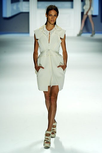 Vera Wang, Spring/Summer 2012. New York Fashion Week Spring/Summer 2012. [Photo by Frazer Harrison/Getty Images for Mercedes-Benz Fashion Week]