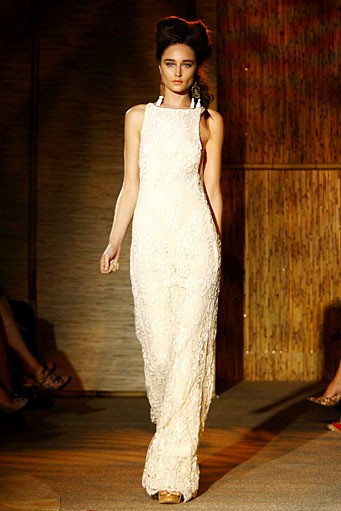 Douglas Hannant, Spring/Summer 2012. New York Fashion Week Spring/Summer 2012. [Photo by Neilson Barnard/Getty Images]
