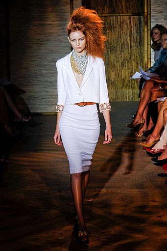 Douglas Hannant, Spring/Summer 2012. New York Fashion Week Spring/Summer 2012. [Photo by Neilson Barnard/Getty Images]