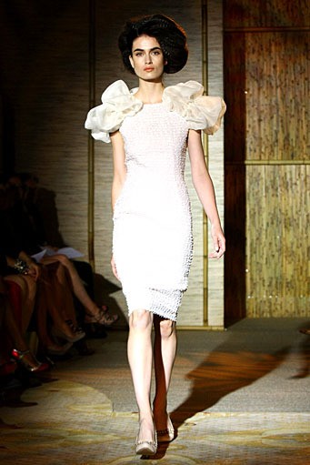 Douglas Hannant, Spring/Summer 2012. New York Fashion Week Spring/Summer 2012. [Photo by Neilson Barnard/Getty Images]
